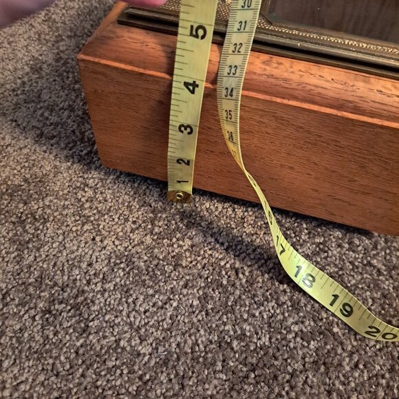 Antique USPS Post Office Box Door Bank With Combination And Original Brass Door - Picture 9 of 9